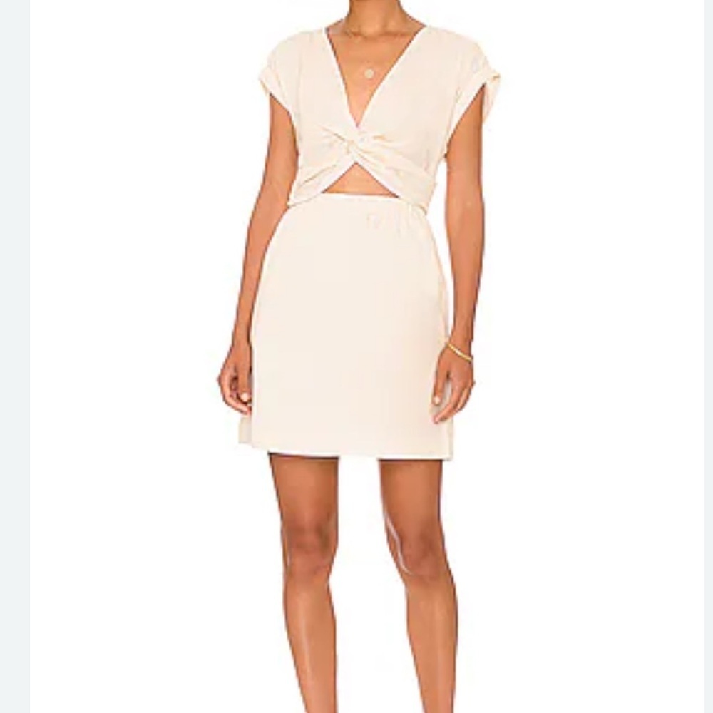 NWOT - 1.STATE Elegant Cream Cutout Dress SZ SM